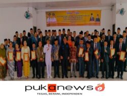 Bupati Nias Barat Melantik 65 Pejabat Pimpinan Tinggi Pratama, Administrator dan Pejabat Pengawas