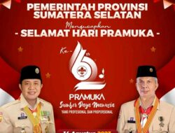 Peringati Hari Pramuka, Pemprov Sumsel: Pramuka Sumber Daya Manusia yang Profesional dan Proporsional