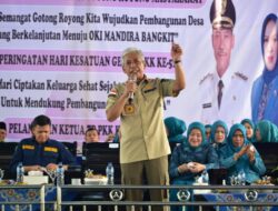 Canangkan BBGRM 2023, Bupati OKI Ajak Pelihara Budaya Gotong Royong