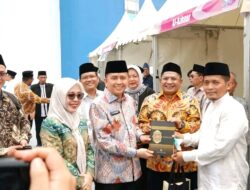 Pj Gubernur Sumsel Buka Expo Kemandirian Pesantren