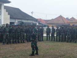 Dandim 0402/OKI-OI Lepas Satgas BKO