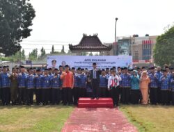 Haru, Saat Ribuan ASN OKI Lepas H. Iskandar di Apel Terakhir
