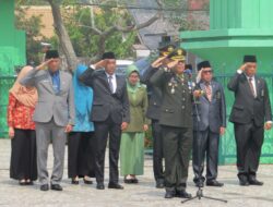 Pesan Dandim 0402/OKI Peringatan Hari Pahlawan Di TMP