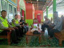 Polsek Lalan Melaksanakan Giat Polisi Sanjo di Pondok Pesantren Hijrotul Munawwarah