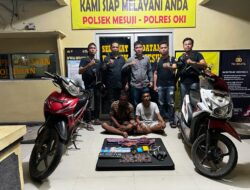 Dua Pelaku Aksi Pencurian dengan Kekerasan Kepada IRT Berhasil di Ringkus Jajaran Polsek Mesuji