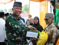 Dandim O207/ Sml Turut Serta Kagiatan Safari Ramadhan bersama Bupati Simalungun