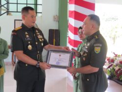 Danrem 044/Gapo Pimpin Sertijab Dandim 0402/OKI-OI