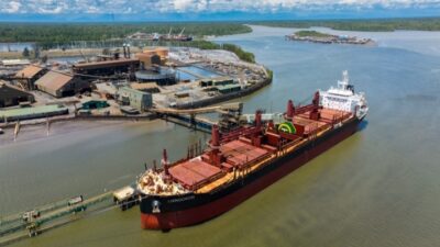 Freeport Kirim Perdana Konsentrat Tembaga ke Smelter Gresik