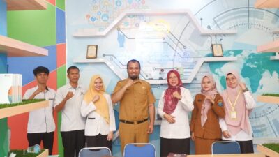 Diskominfo OKI Melakukan Fasilitasi Pembuatan Website bagi Desa Cantik