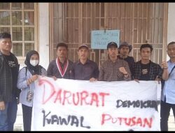 Unjuk Rasa Mahasiswa Pematang Siantar Kecewa, Kantor DPRD Kosong