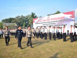 Polres OKI Siap Amankan Tahapan Pilkada 2024