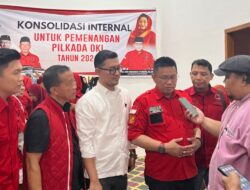 PDI Perjuangan OKI Gelar Rapat Konsolidasi, Abdiyanto Tekankan Jati Diri Partai