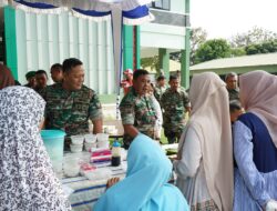 Jelang HUT TNI Ke 79 Kodim 0402/OKI Laksanakan Kegiatan Bakti Kesehatan