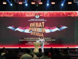 Debat Publik Kedua Pilkada OKI, KPU Ajak Masyarakat Jadi Pemilih Cerdas