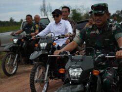 Dandim 0402/OKI-OI Mendampingi Kunjungan Kerja Wamentan RI di Kabupaten Ogan Ilir