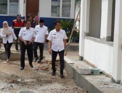 Pastikan Tuntas Akhir Tahun, Pj Bupati OKI Cek Progres Pembangunan Faskes dan Sekolah