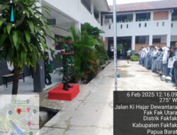 Kodim 1803/Fakfak Melaksakan Kegiatan Wasbang di Sekolah/Organisasi Kepemudaan