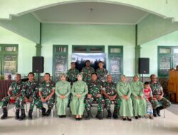 Kodim 1803/Fakfak Gelar Syukuran Kenaikan Pangkat 