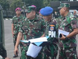 Pasmar 1 Gelar Pemeriksaan Kesiapan Kendaraan Tempur Dalam Rangka Menghadapi Kesiapan Operasi Tahun 2025