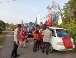 Kawal Aksi Buruh May Day di Dua Lokasi Sumsel, Kapolsek Muara Kuang: Berjalan Aman dan Damai