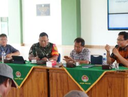 Dandim 0402/OKI Hadiri Rapat Evaluasi dan Survei OPLA Tahun 2025