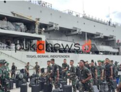 470 Prajurit Yonif TP 808/Mbahammatta Tiba di Fakfak, Zainal Abidin Bay: Fokus Dukung Pembangunan dan Kesejahteraan Masyarakat