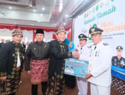 Gubernur Sumsel dan Bupati Muba Ramah Tamah HUT Muba ke-69, Serahkan Bantuan Hingga Intervensi Stunting