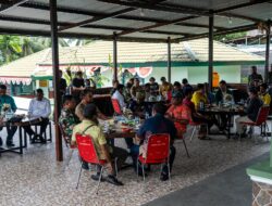 Jaga Kondusifitas Daerah, Kodim 1803/Fakfak Rangkul Tokoh Masyarakat dan Mahasiswa Lewat Coffee Morning
