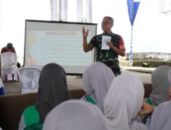 Kasdim 0402/OKI Sampaikan Materi Bela Negara Kepada Mahasiswa UNISKI