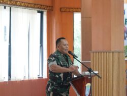 Dandim 0402/OKI Hadiri Rapat Koordinasi OPLA Cetak Sawah Rakyat dan Sosialisasi Brigade Pangan Tahun 2025
