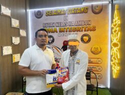 Rutan Ambon Peduli WBP Lansia, Bagikan Paket Penambah Daya Tahan Tubuh