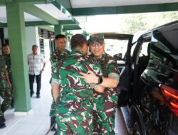 Kunjungan Kerja Tim Wasev Bakti TNI Disambut Langsung oleh Dandim