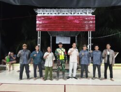 Patroli Pos Kambling, Koramil Jajaran Kodim Perkuat Keamanan Wilayah Bersama Warga