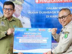 Pemkab Muba Apresiasi Dukungan CSR Bank Sumsel Babel, Dukung Porprov XV, Bank Sumsel Babel Kucurkan Bantuan Rehabilitasi dan Fasilitas Penunjang