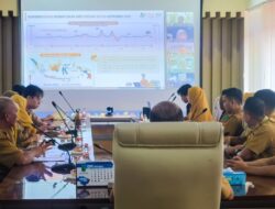 Pemkab Muba Ikuti Rakor Virtual Bahas Pengendalian Inflasi dan Program Strategis Nasional