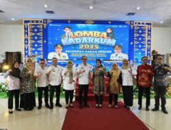 Bagian Hukum Pemkab Antar Tim KADARKUM Muba ke Semi Final