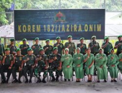 Danyonif 808/MM dan 21 Prajurit Naik Pangkat, Danrem 182/JO: Kenaikan Pangkat Bukan Hadiah, Tapi Tanggung Jawab