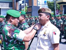 Dandim 0808/Blitar Lantik 68 Prajurit Naik Pangkat, Tegaskan Pentingnya Dedikasi dan Doa