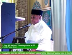 Sekda Papua Barat Pulang Kampung, Rayakan Ultah ke-58 di MTQ XI Fakfak