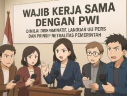 “Diksi ‘Wajib Kerja Sama dengan PWI’ Dinilai Langgar Kebebasan Pers”