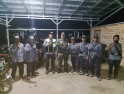 Cegah Gangguan Kamtibmas, Babinsa Gencarkan Patroli Siskamling