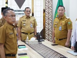 Sekda Sumsel Ikuti Rakor Pengendalian Inflasi dan Evaluasi Dukungan Program 3 Juta Rumah Secara Daring