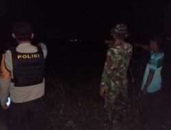Malam Tanpa Cemas, Babinsa Temani Warga Patroli Siskamling
