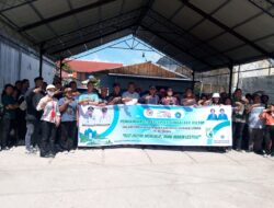 Aksi Nyata Pelestarian Lingkungan di HUT Taput ke-80: MAPALA Tuangkan Eco Enzym di Sungai Aek Ristok