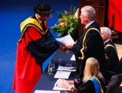 Staf Khusus Menag Raih Lulusan S3 Terbaik di Universitas Dublin