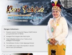 Batik Fakfak Jadi Sorotan: Ajang Desain Batik Ramaikan HUT ke-125 Kota Fakfak
