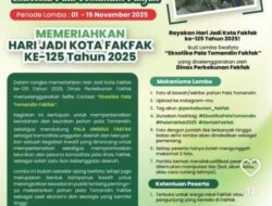 Kreatif! Lestarikan Pala Tomandin di HUT ke-125 Kota Fakfak, Dinas Perkebunan Gelar Kontes Foto Bernuansa Alam dan Budaya