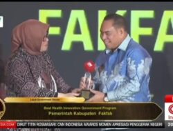 Apresiasi Nasional: Fakfak Dinobatkan Sebagai Daerah dengan Layanan Kesehatan Inspiratif