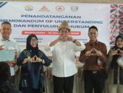 Bupati Banyuasin Resmi Buka Penyuluhan Hukum Di SMP N 1 Banyuasin II