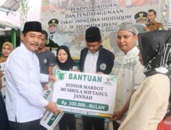 Pemkab Muba dan BAZNAS Salurkan Zakat-Infaq-Sedekah 2025 untuk Warga Sekayu